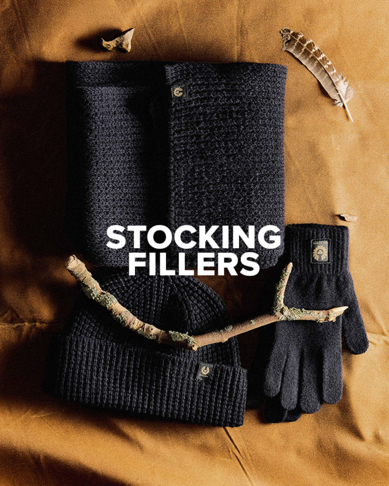 Watch Beanie & Scarf in Dark Ink.